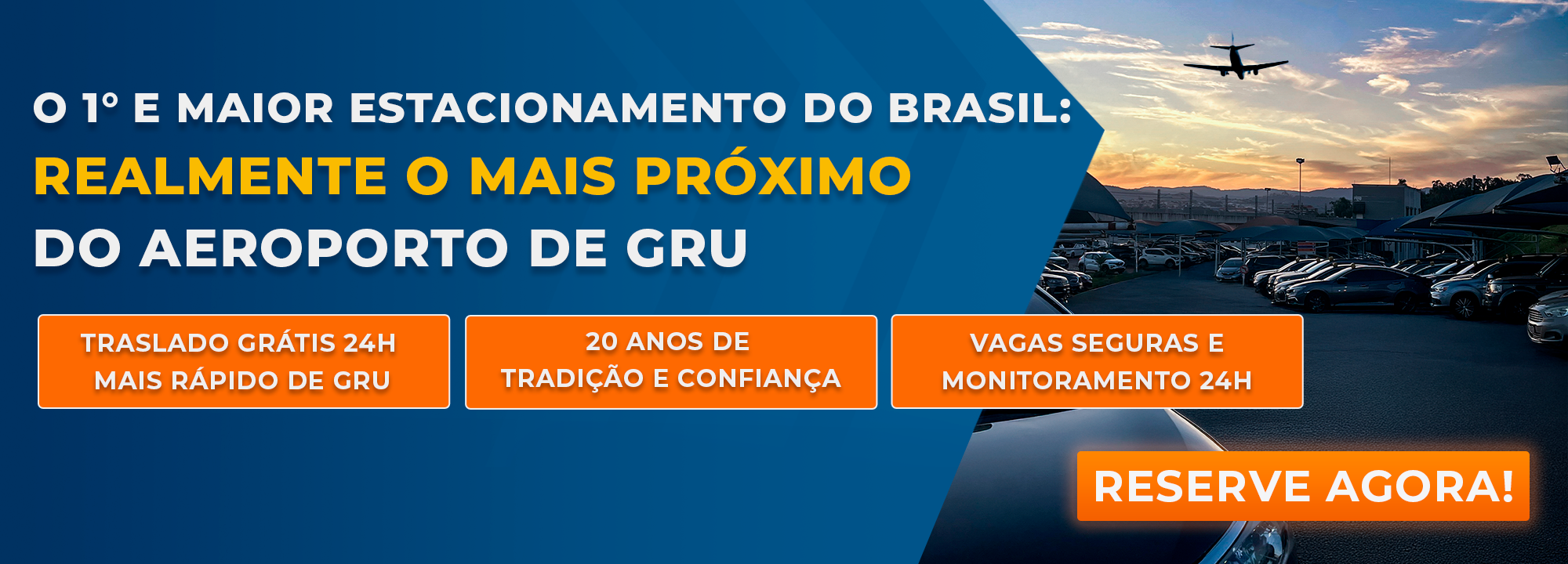 Seguran&ccedil;a, Comodidade e Economia - Estacionamento de Guarulhos / Cumbica - GRU